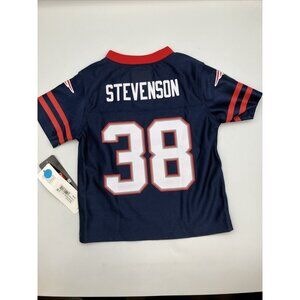 NFL NEW England Patriots Jersey Shirt #38 Stevenson Youth Toddler 2T -  NEW